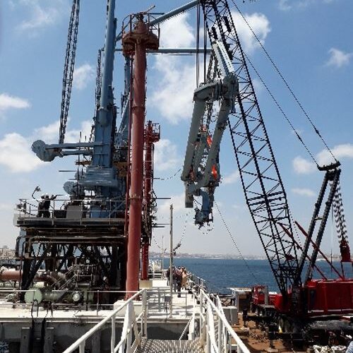 BPC STARTED OFF WITH THE OVERHAUL OF TWO (2) MARINE LOADING ARMS AT TOBRUK TERMINAL AS PART OF EPC PROJECT WITH AGOCO