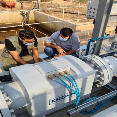 Testing of metering system completed with filtration units at new 14” gasoline pipeline