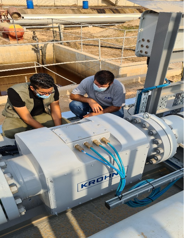 TESTING OF METERING SYSTEM COMPLETED WITH FILTRATION UNITS AT NEW 14” GASOLINE PIPELINE AT ZAWIA TERMINAL