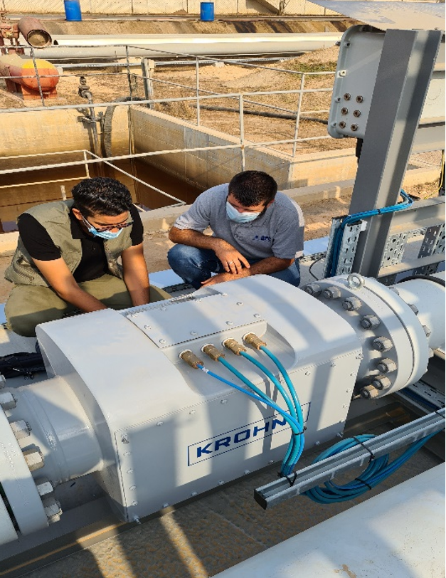 Testing of metering system completed with filtration units at new 14” gasoline pipeline at zawia terminal